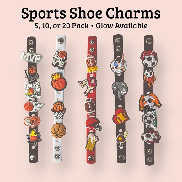 Accessories - Sports Shoe Charms Mystery Pack — Set of 5!